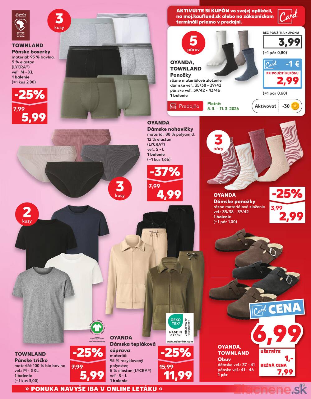 Kaufland 5.3. - 11.3. - Kaufland Vranov nad Topľou