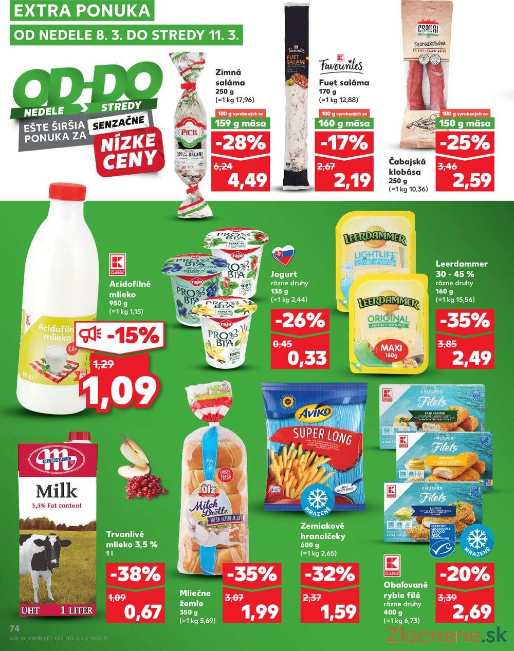 Kaufland 5.3. - 11.3. - Kaufland Vranov nad Topľou