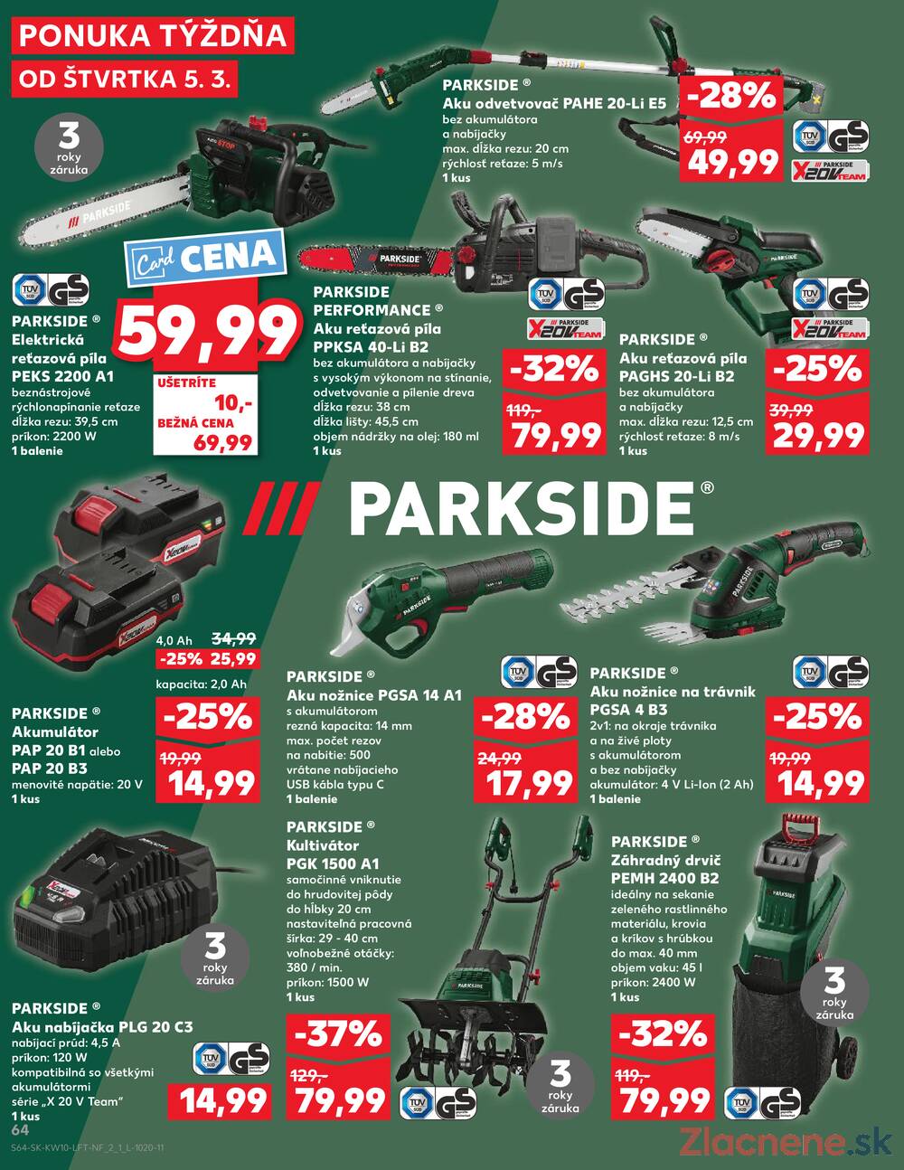 Leták Kaufland - Kaufland 5.3. - 11.3. - Kaufland Kežmarok - strana 64