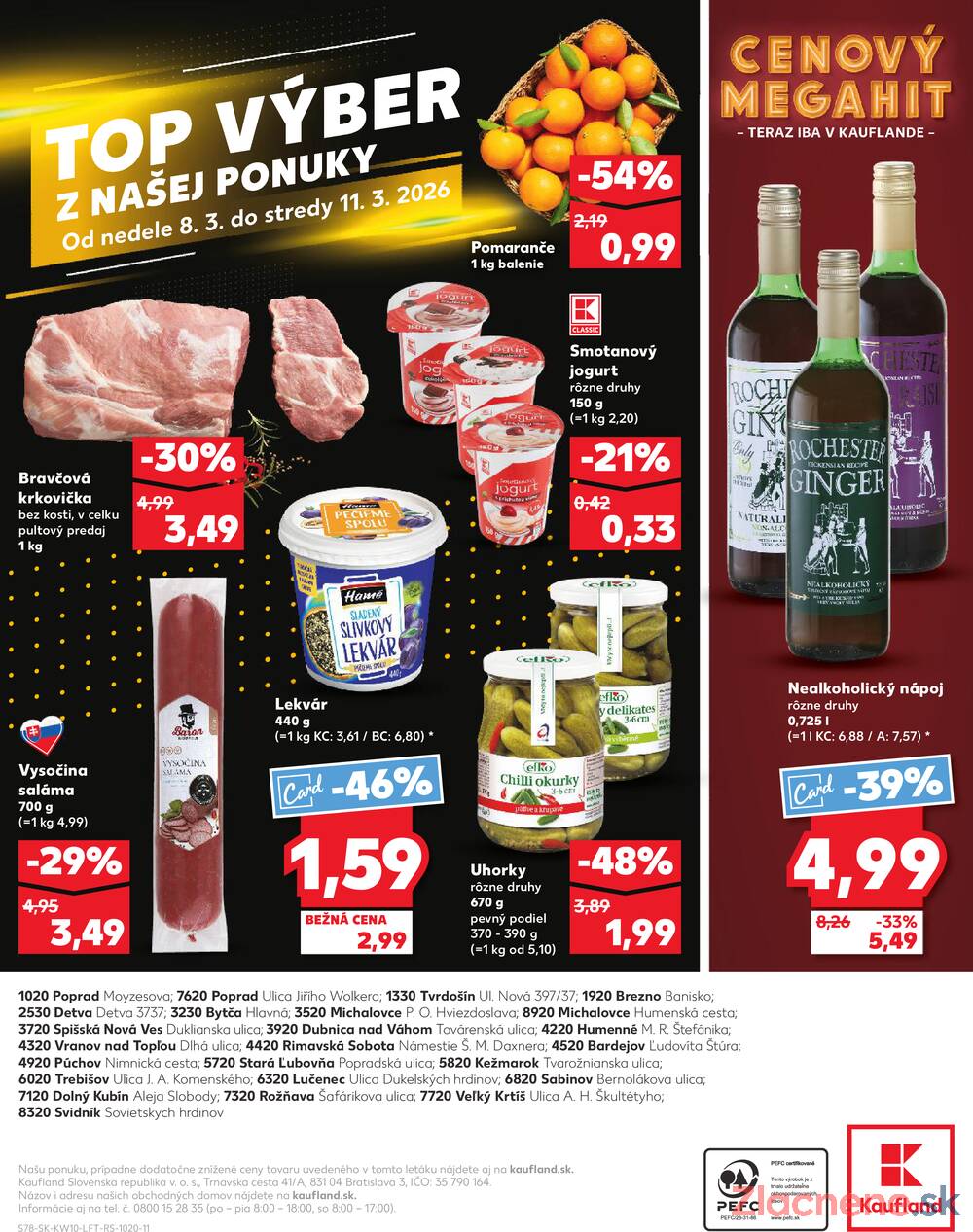 Leták Kaufland - Kaufland 5.3. - 11.3. - Kaufland Rožňava - strana 78