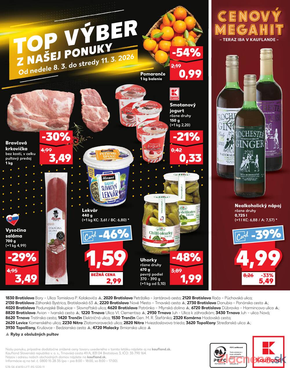 Kaufland 5.3. - 11.3. - Kaufland Bratislava - Petržalka