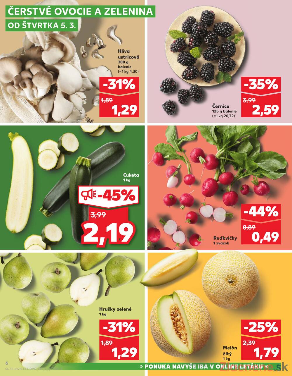 Kaufland 5.3. - 11.3. - Kaufland Ružomberok