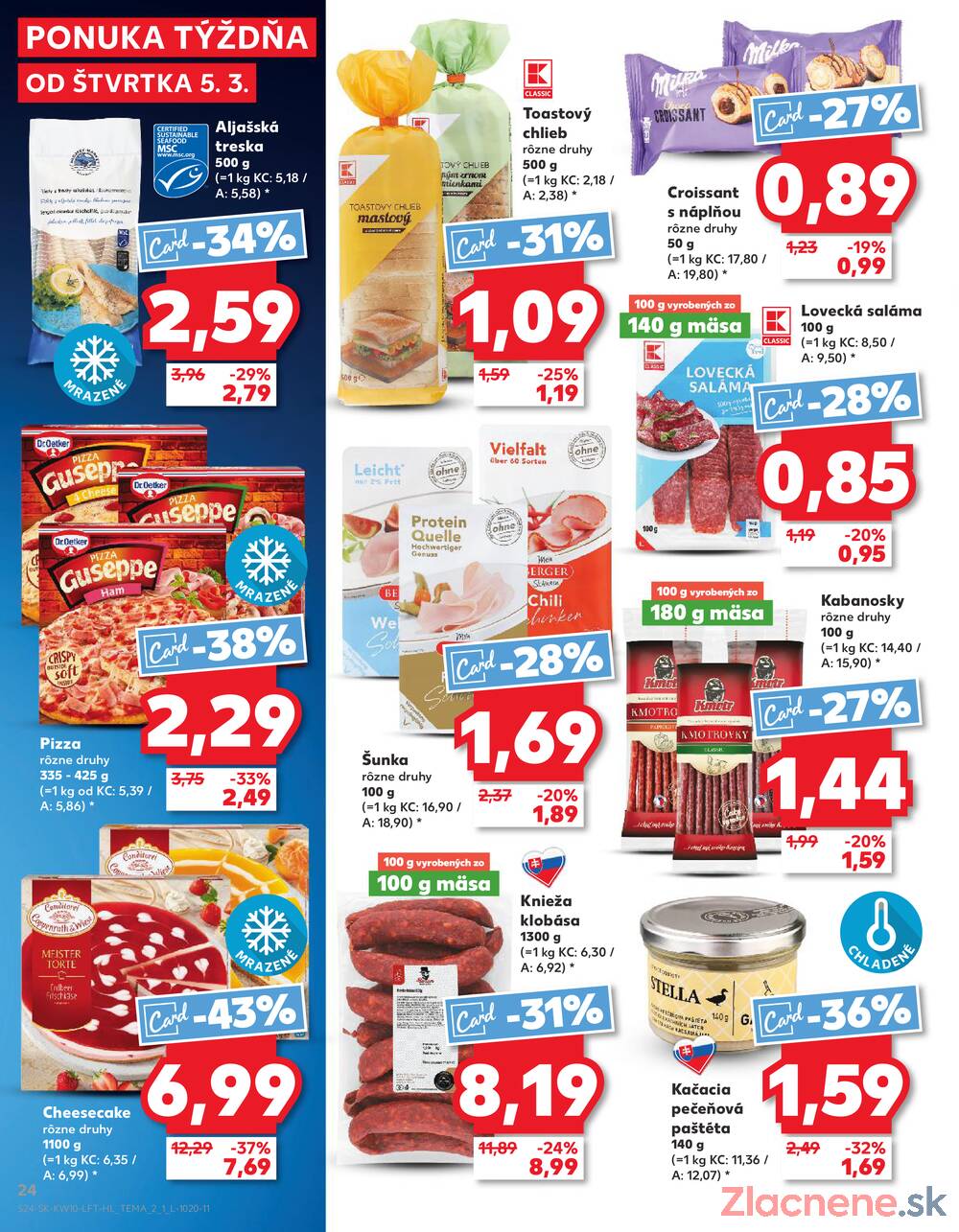 Kaufland 5.3. - 11.3. - Kaufland Ružomberok