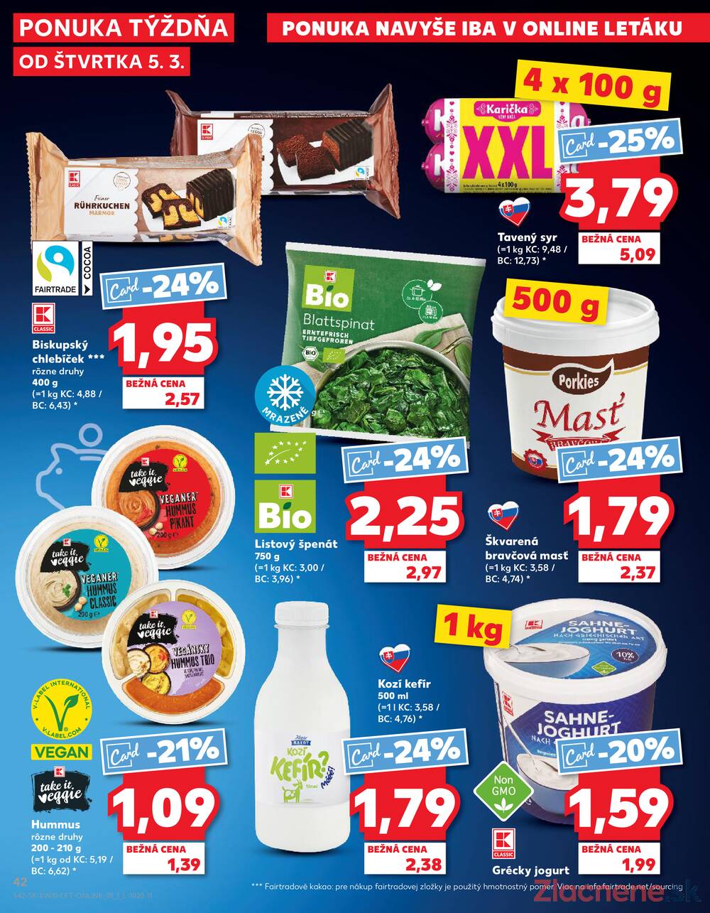Kaufland 5.3. - 11.3. - Kaufland Ružomberok