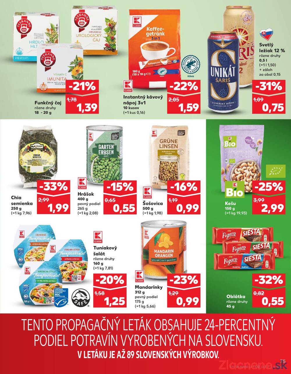 Kaufland 5.3. - 11.3. - Kaufland Ružomberok
