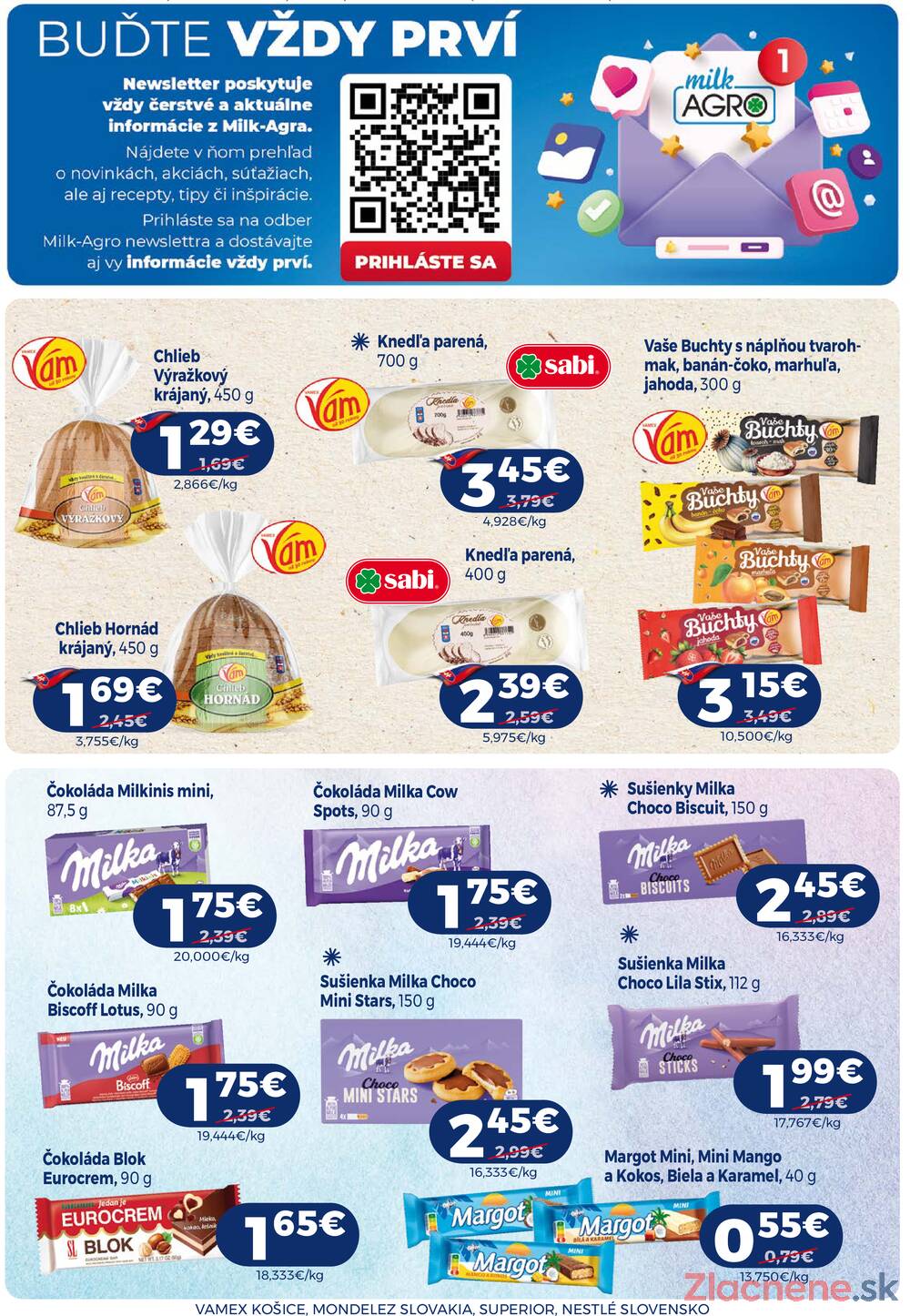 Leták MILK - AGRO - MILK - AGRO do 17.3. - strana 8
