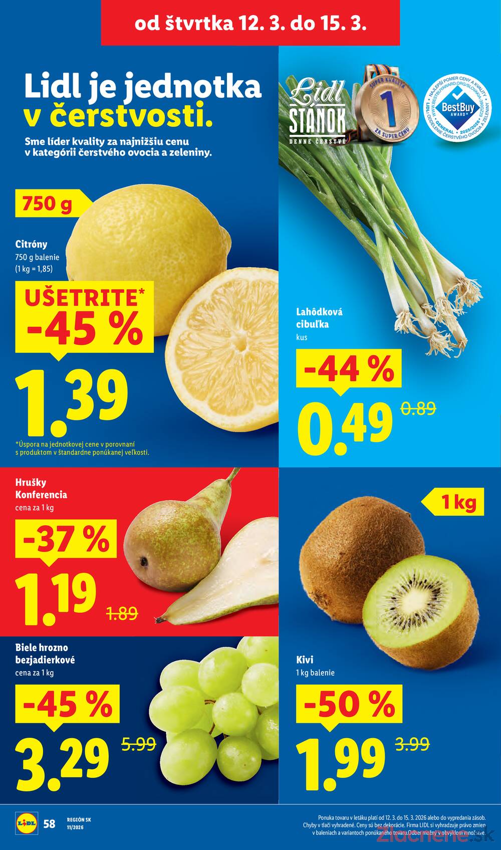 Lidl 9.3. - 15.3.