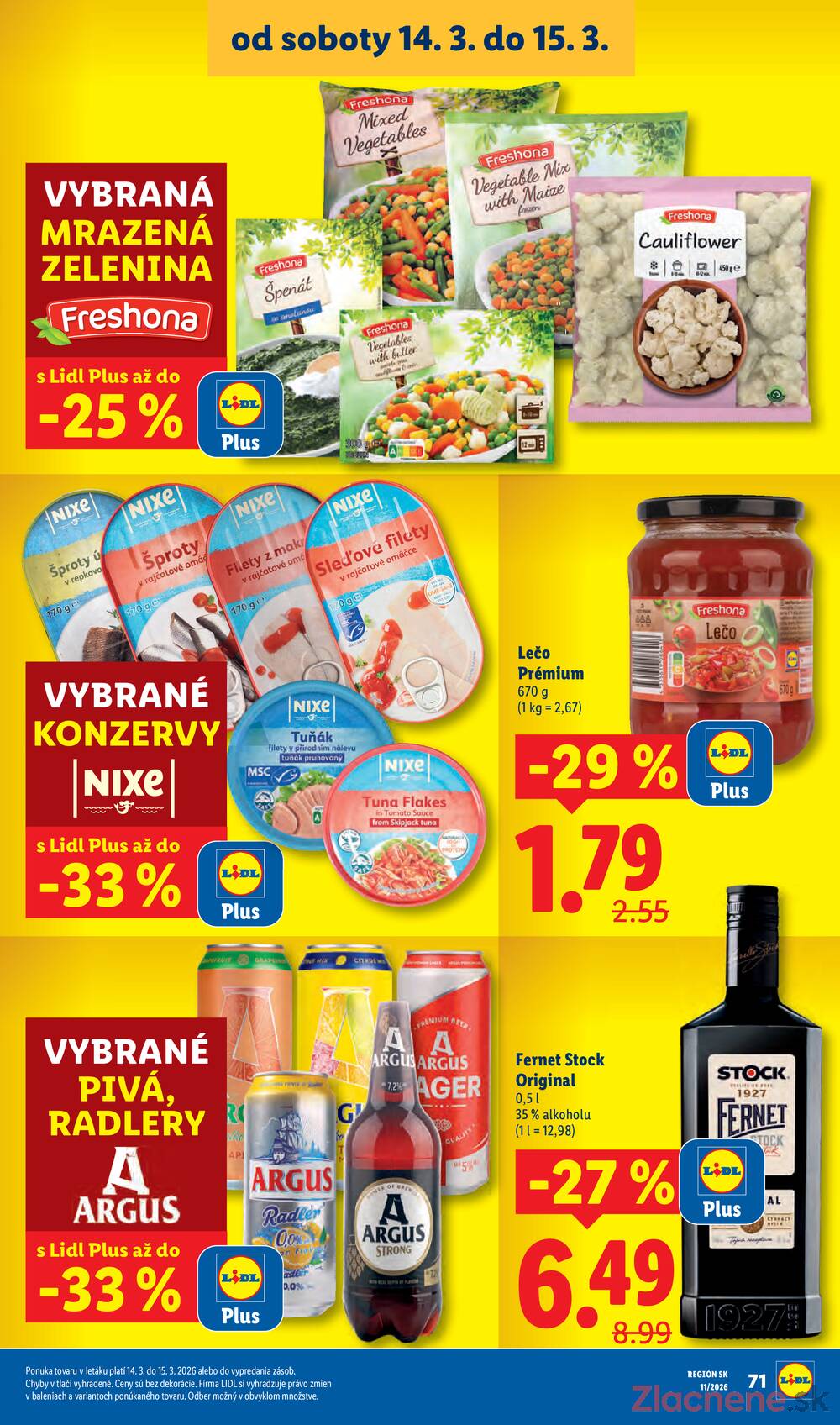 Lidl 9.3. - 15.3.