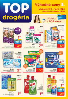 TOP drogerie : 1 leták