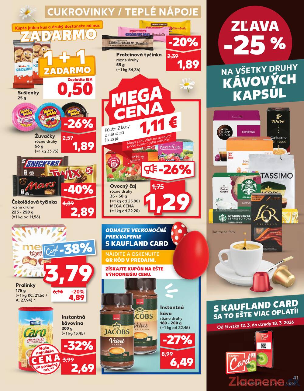 Leták Kaufland - Kaufland 12.3. - 18.3. - Kaufland Spišská Nová Ves - strana 41