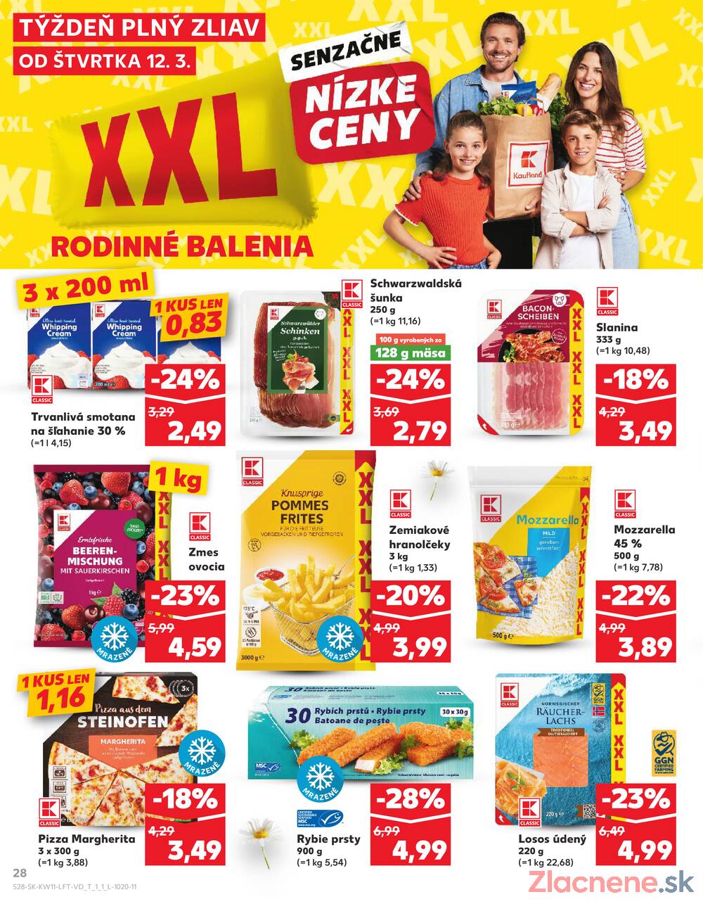 Leták Kaufland - Kaufland 12.3. - 18.3. - Kaufland Trebišov - strana 28 Leták Kaufland - Kaufland 12.3. - 18.3. - Kaufland Trebišov - strana 28