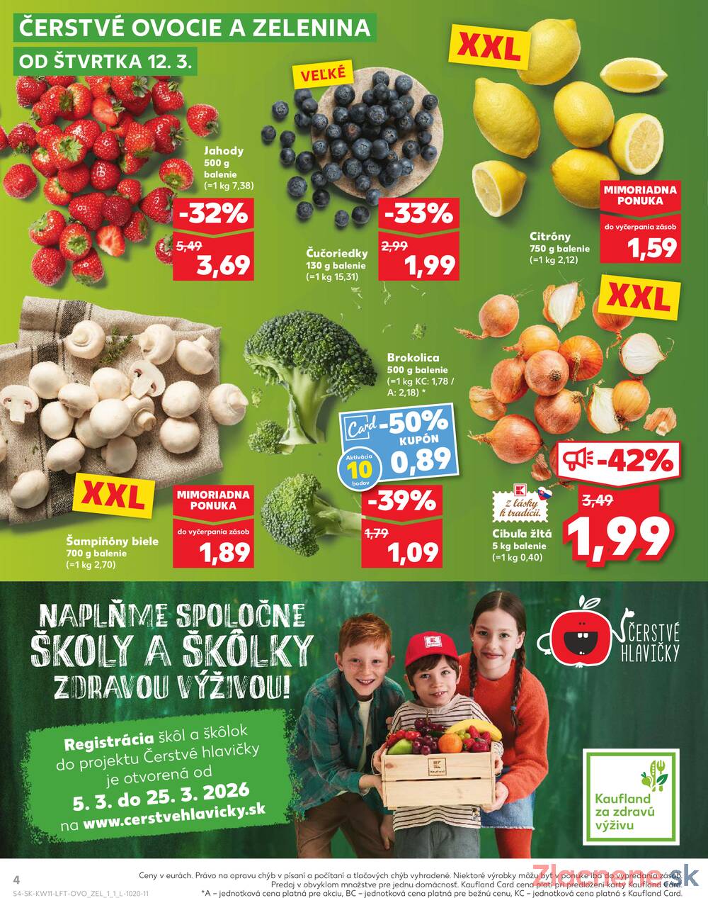 Kaufland 12.3. - 18.3. - Kaufland Michalovce (Humenská cesta)