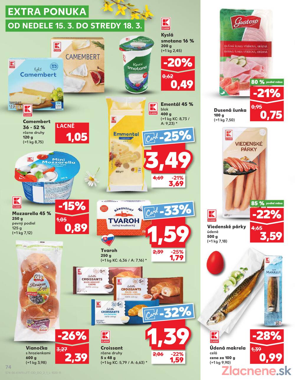 Kaufland 12.3. - 18.3. - Kaufland Piešťany