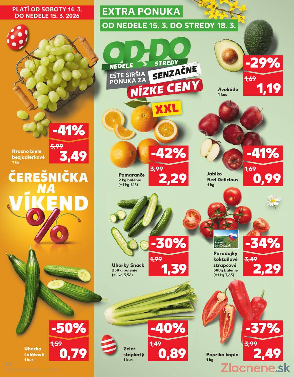 Leták Kaufland - Kaufland 12.3. - 18.3. - Kaufland Košice - Popradská  - strana 72