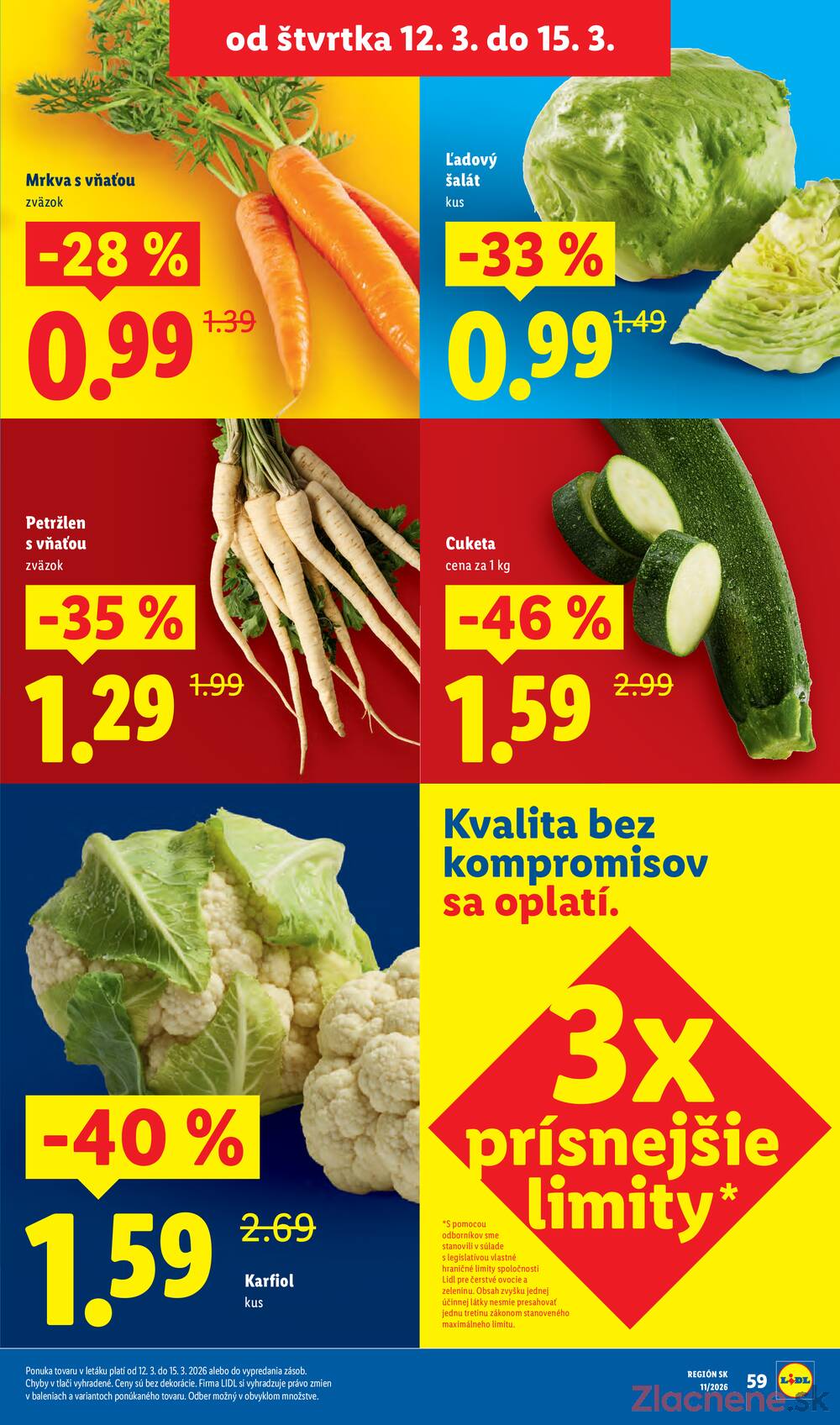 Lidl Štvrtok 12.3. - 15.3.