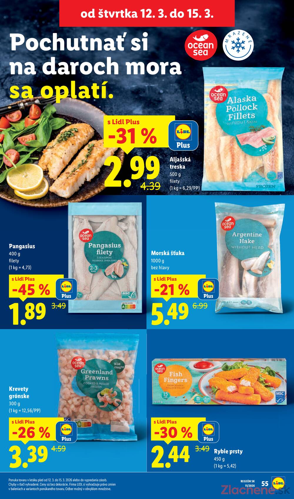 Lidl Štvrtok 12.3. - 15.3.