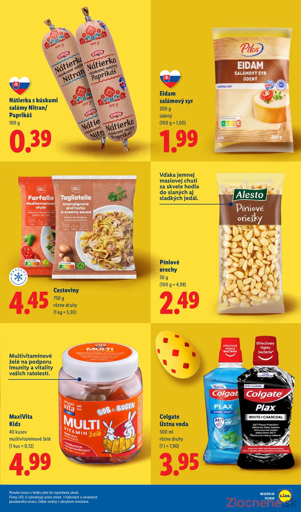 Lidl Štvrtok 12.3. - 15.3.