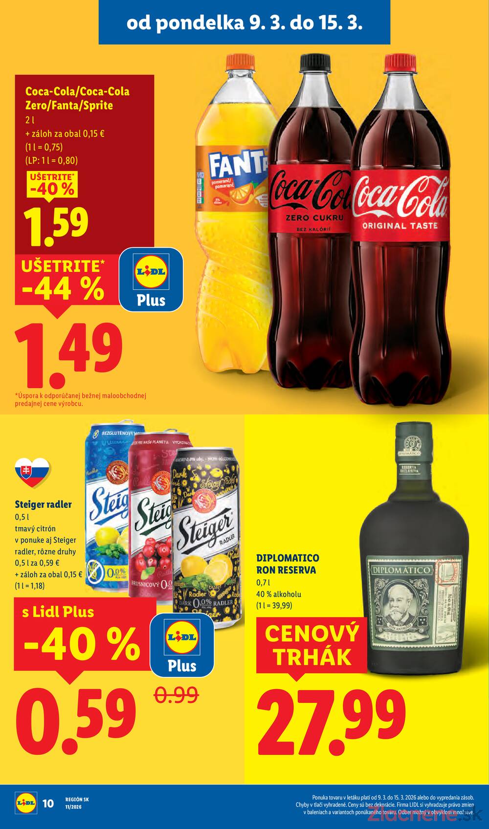 Lidl Štvrtok 12.3. - 15.3.