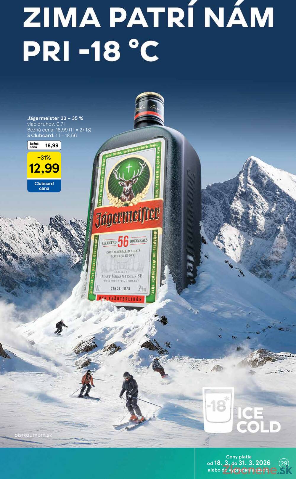 Leták Tesco - Tesco supermarkety od 18.3. do 24.3.2026 - strana 29 Leták Tesco - Tesco supermarkety od 18.3. do 24.3.2026 - strana 29