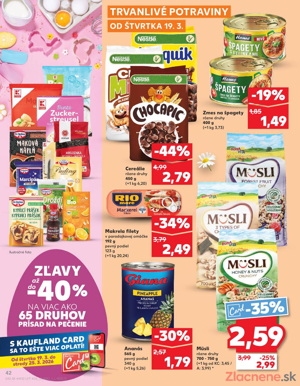 Kaufland 19.3. - 25.3. - Kaufland Humenné