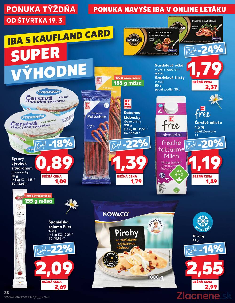 Kaufland 19.3. - 25.3. - Kaufland Dolný Kubín