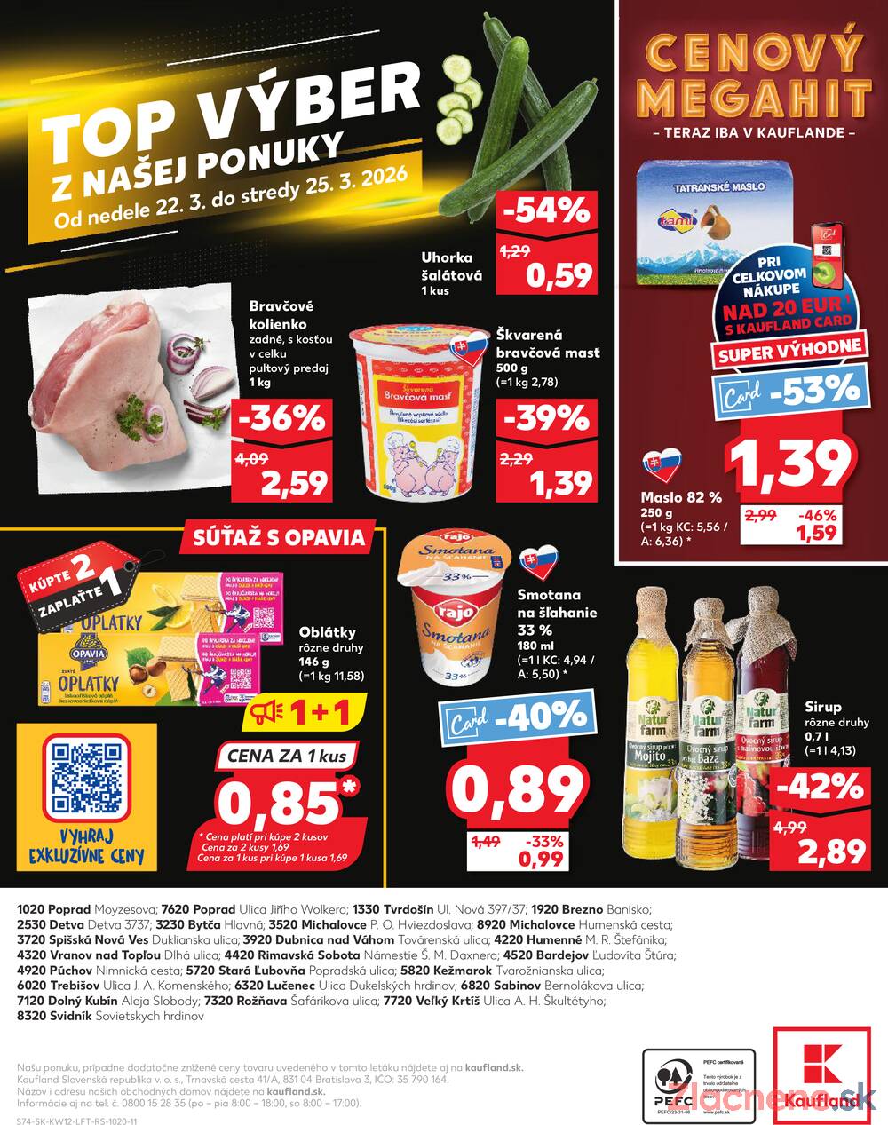 Kaufland 19.3. - 25.3. - Kaufland Dolný Kubín