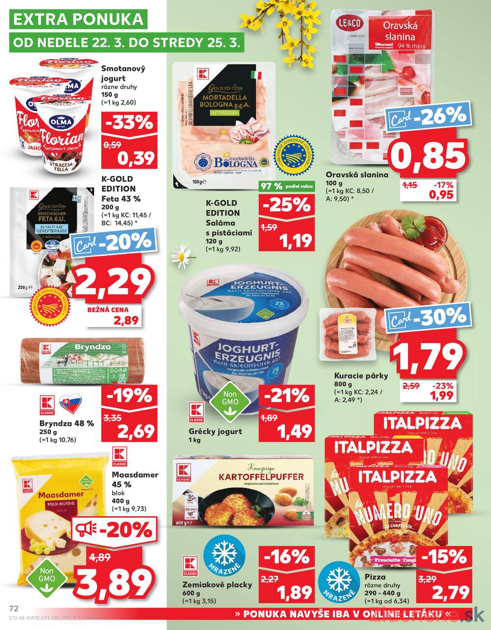 Kaufland 19.3. - 25.3. - Kaufland Svidník
