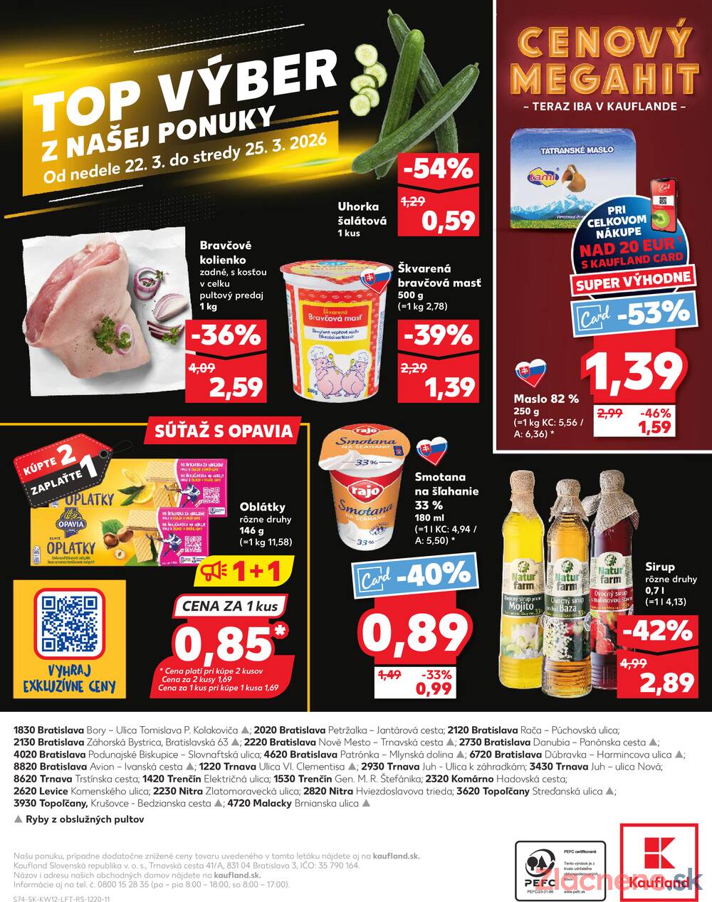 Kaufland 19.3. - 25.3. - Kaufland Bratislava - Petržalka