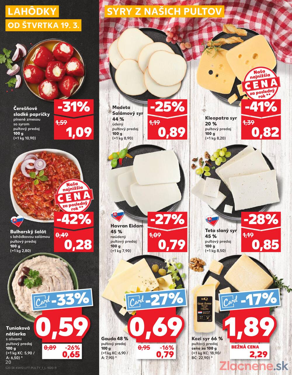 Kaufland 19.3. - 25.3. - Kaufland  Bratislava - Zahorska Bystrica