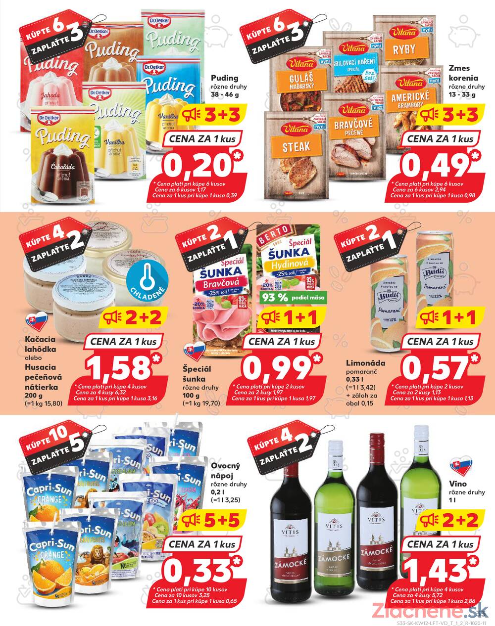 Kaufland 19.3. - 25.3. - Kaufland  Bratislava - Zahorska Bystrica