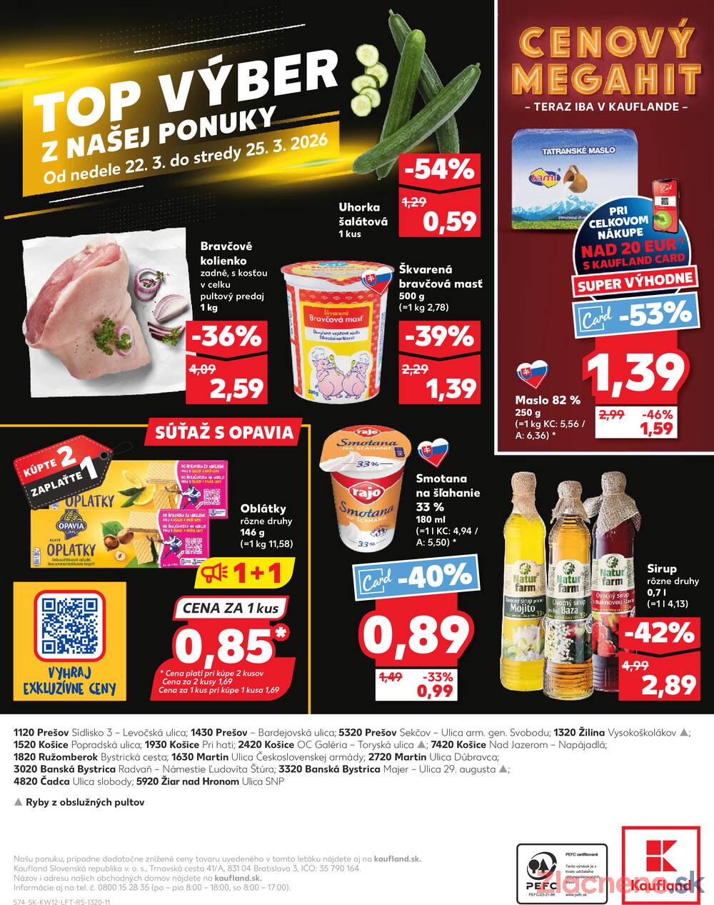Kaufland 19.3. - 25.3. - Kaufland Ružomberok