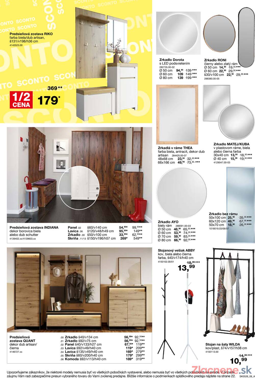 Leták SCONTO nábytok - Sconto nábytok od 25.3. do 21.4.2026 - strana 8