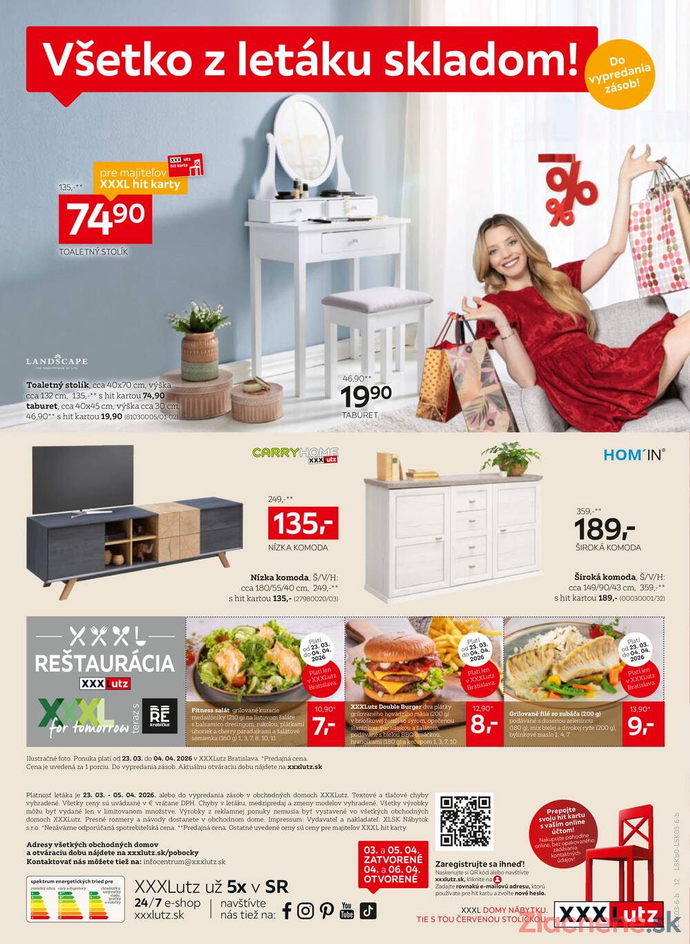 XXXlutz od 23.3. do 5.4.2026