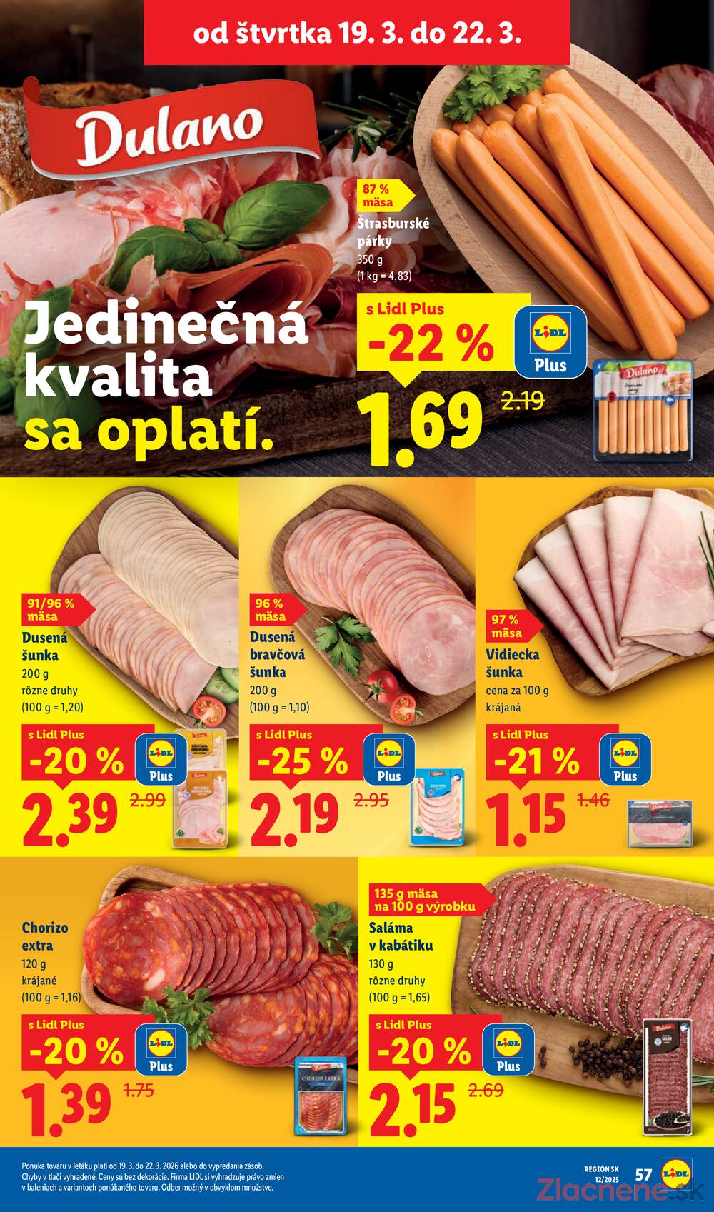 Lidl 19.3. - 22.3.