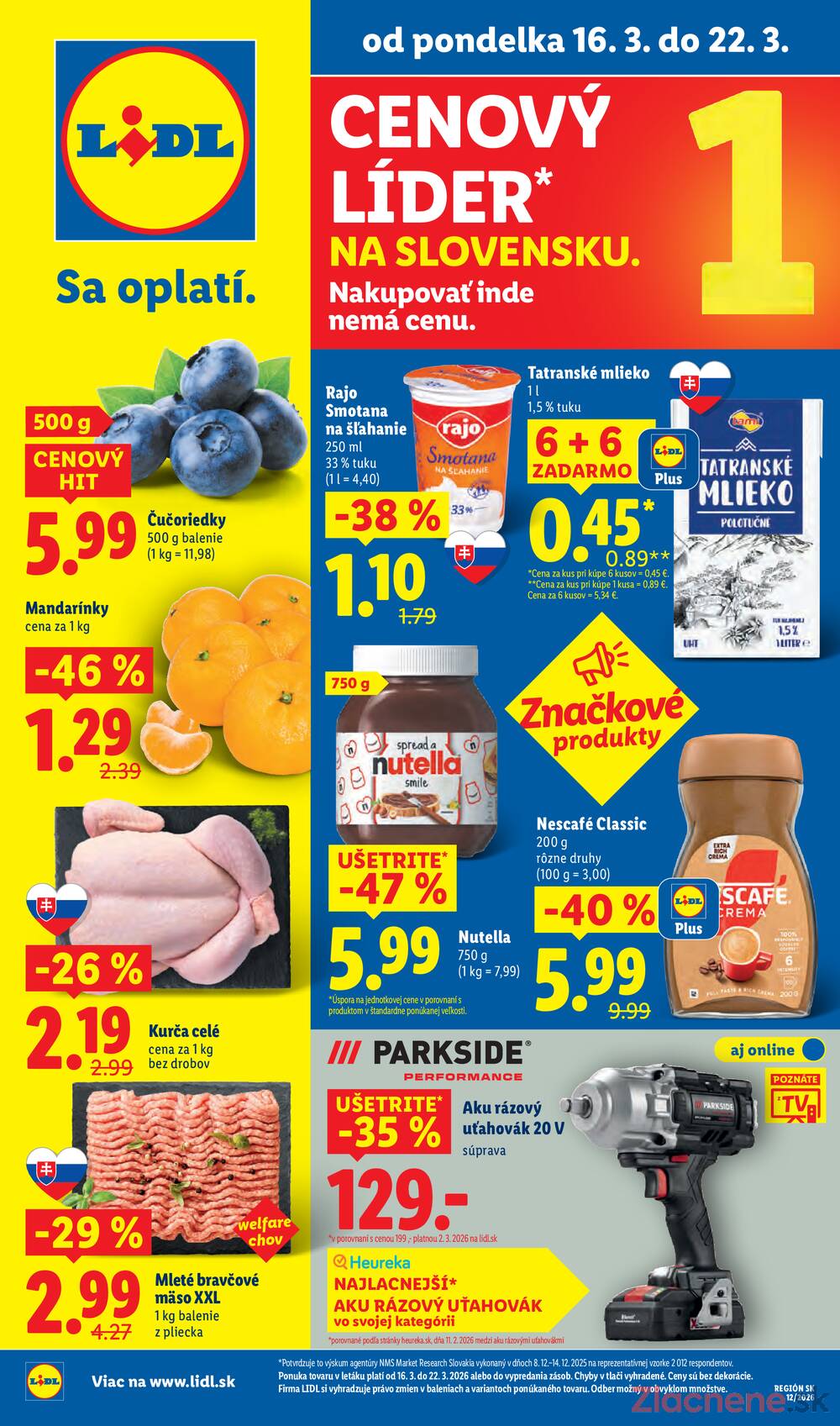 Lidl 19.3. - 22.3.