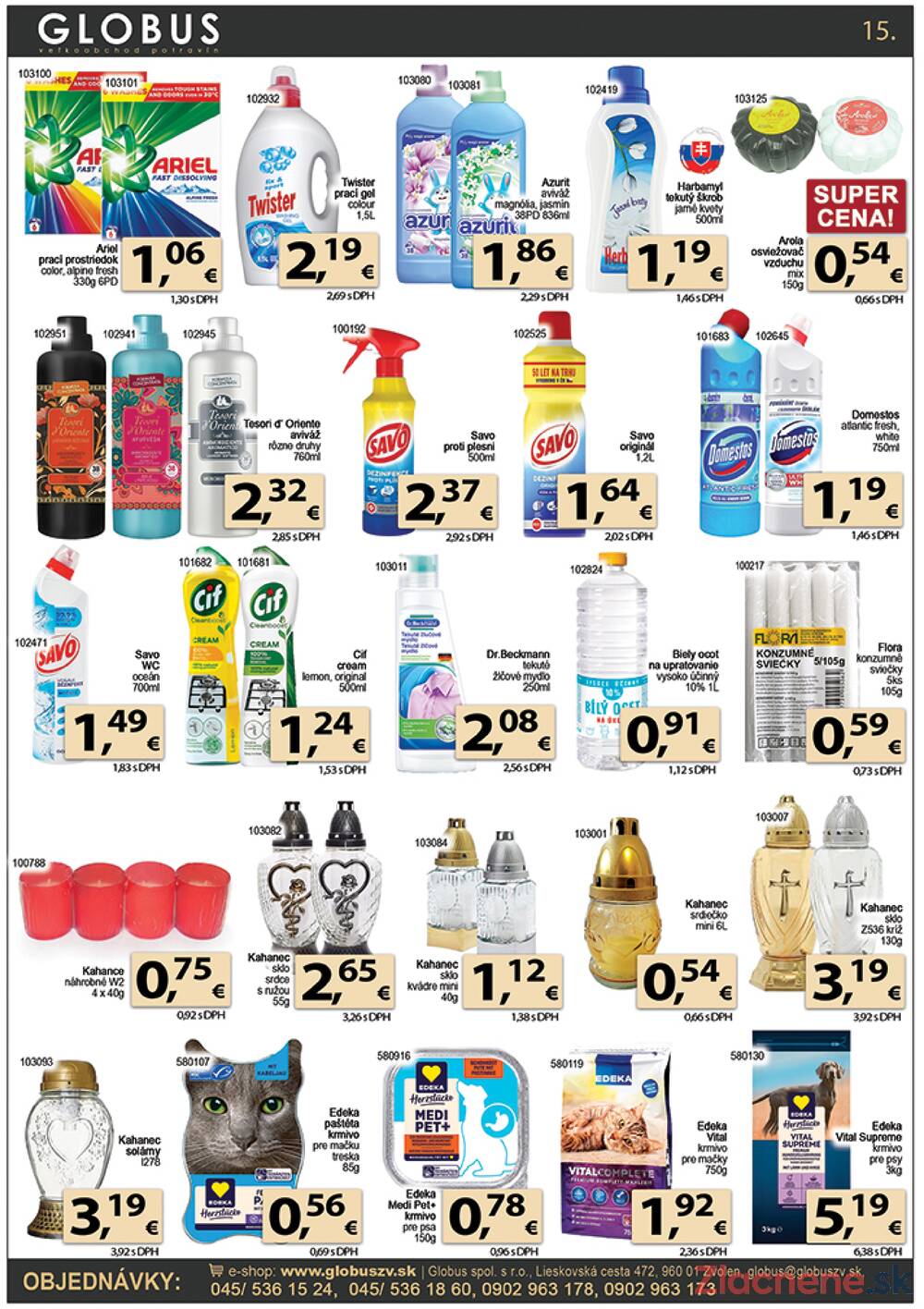 Leták Globus - Globus do 7.4. - strana 15