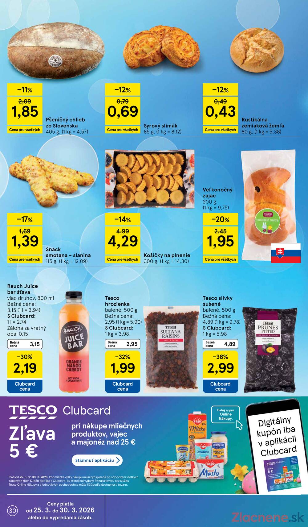 Tesco malé hypermarkety 25.3. - 30.3.