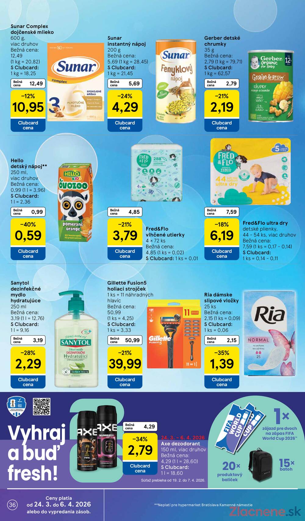 Tesco malé hypermarkety 25.3. - 30.3.