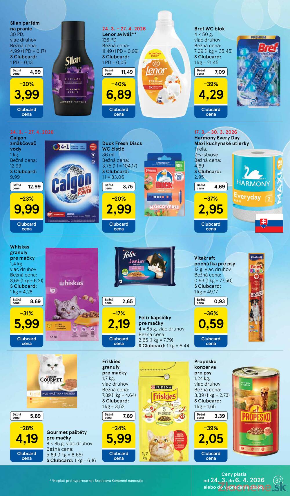 Tesco malé hypermarkety 25.3. - 30.3.