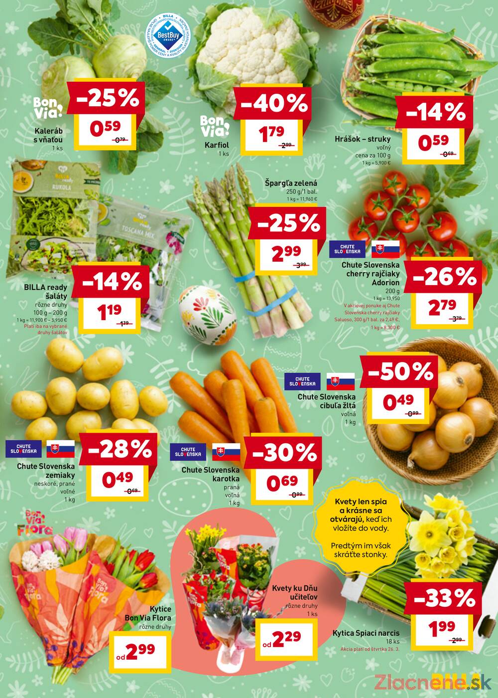 BILLA od 25.3. do 31.3.2026