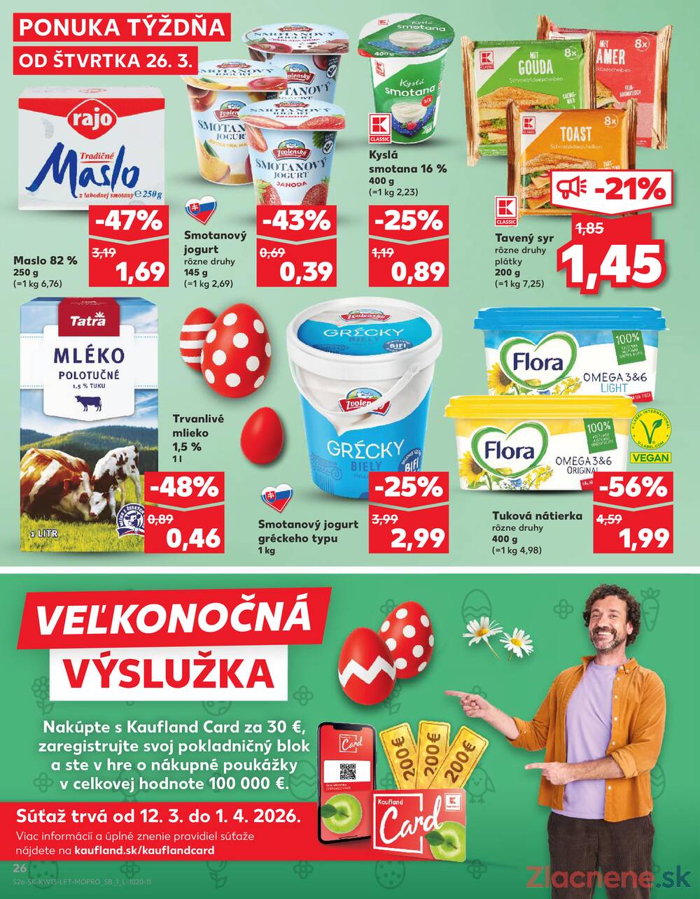 Kaufland 26.3. - 31.3. - Kaufland Tvrdošín