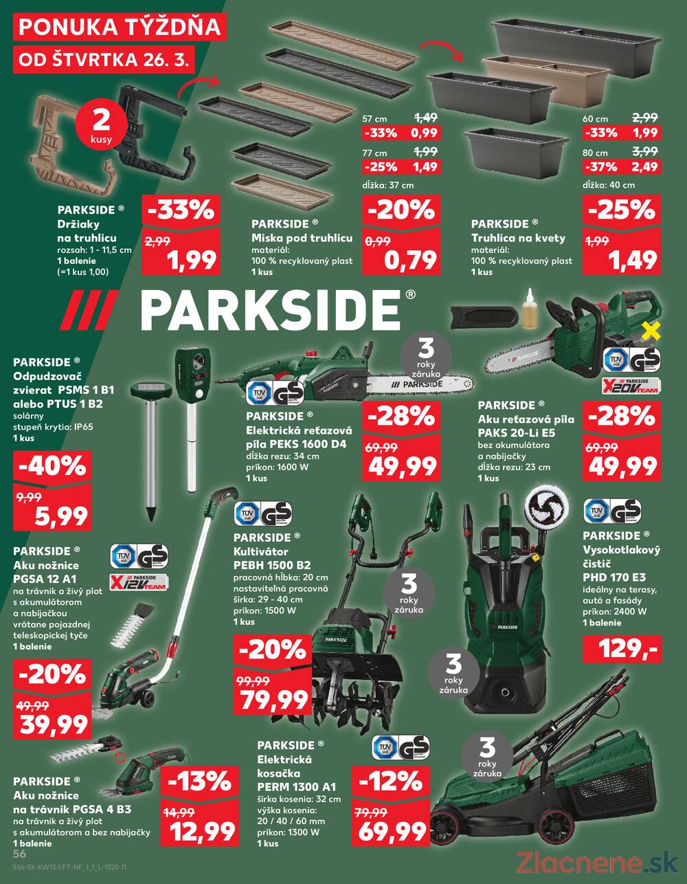 Leták Kaufland - Kaufland 26.3. - 31.3. - Kaufland Bytča - strana 56