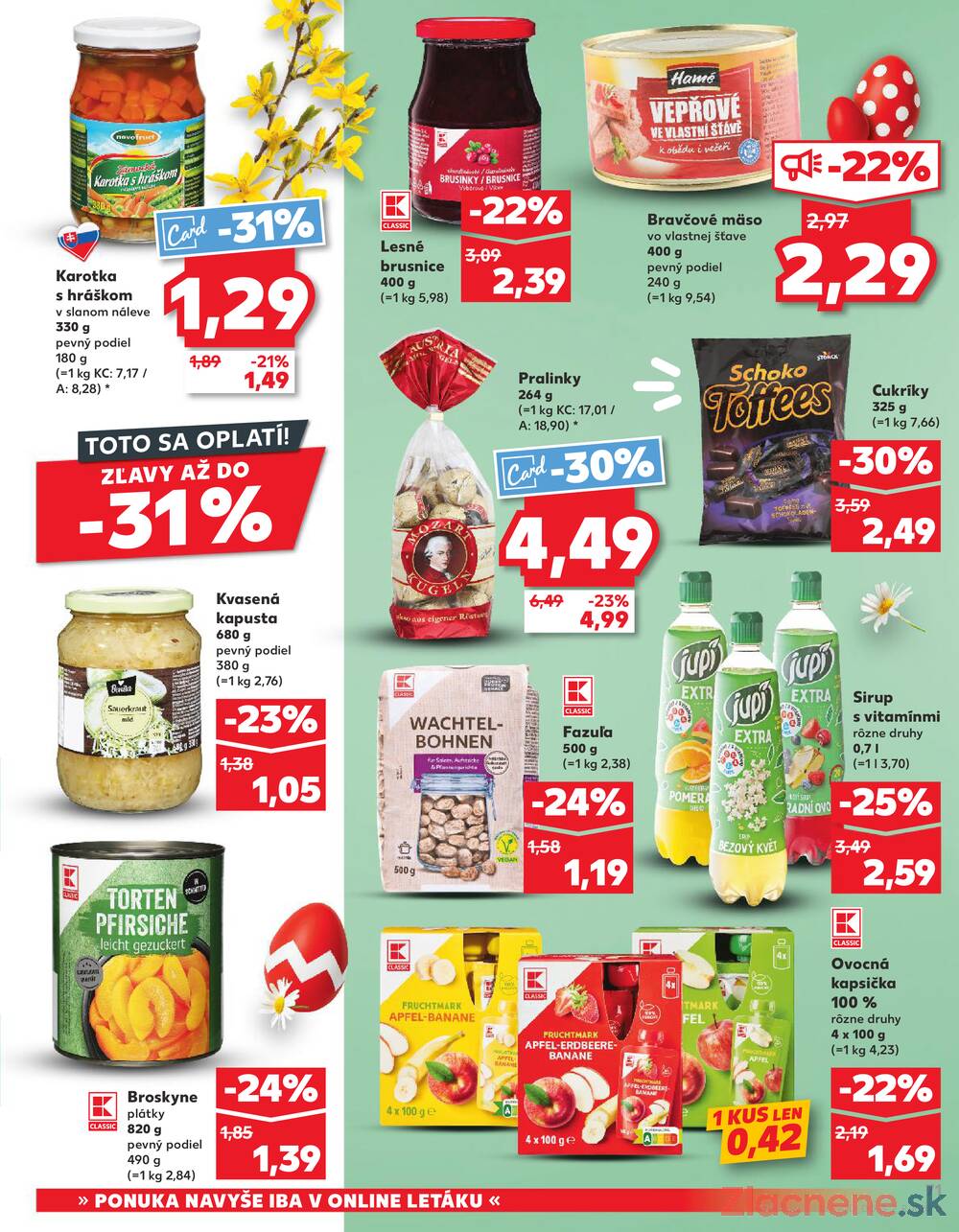 Kaufland 26.3. - 31.3. - Kaufland Trebišov
