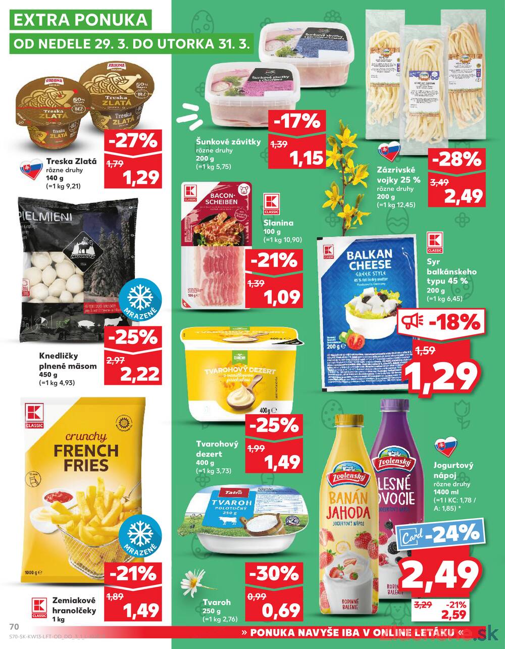 Kaufland 26.3. - 31.3. - Kaufland Sabinov