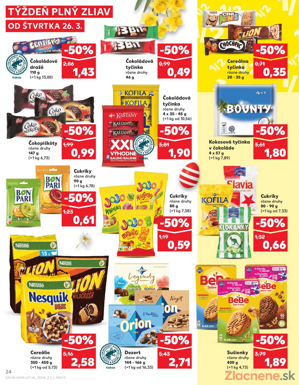 Kaufland 26.3. - 31.3. - Kaufland Poprad - Jiřího Wolkera