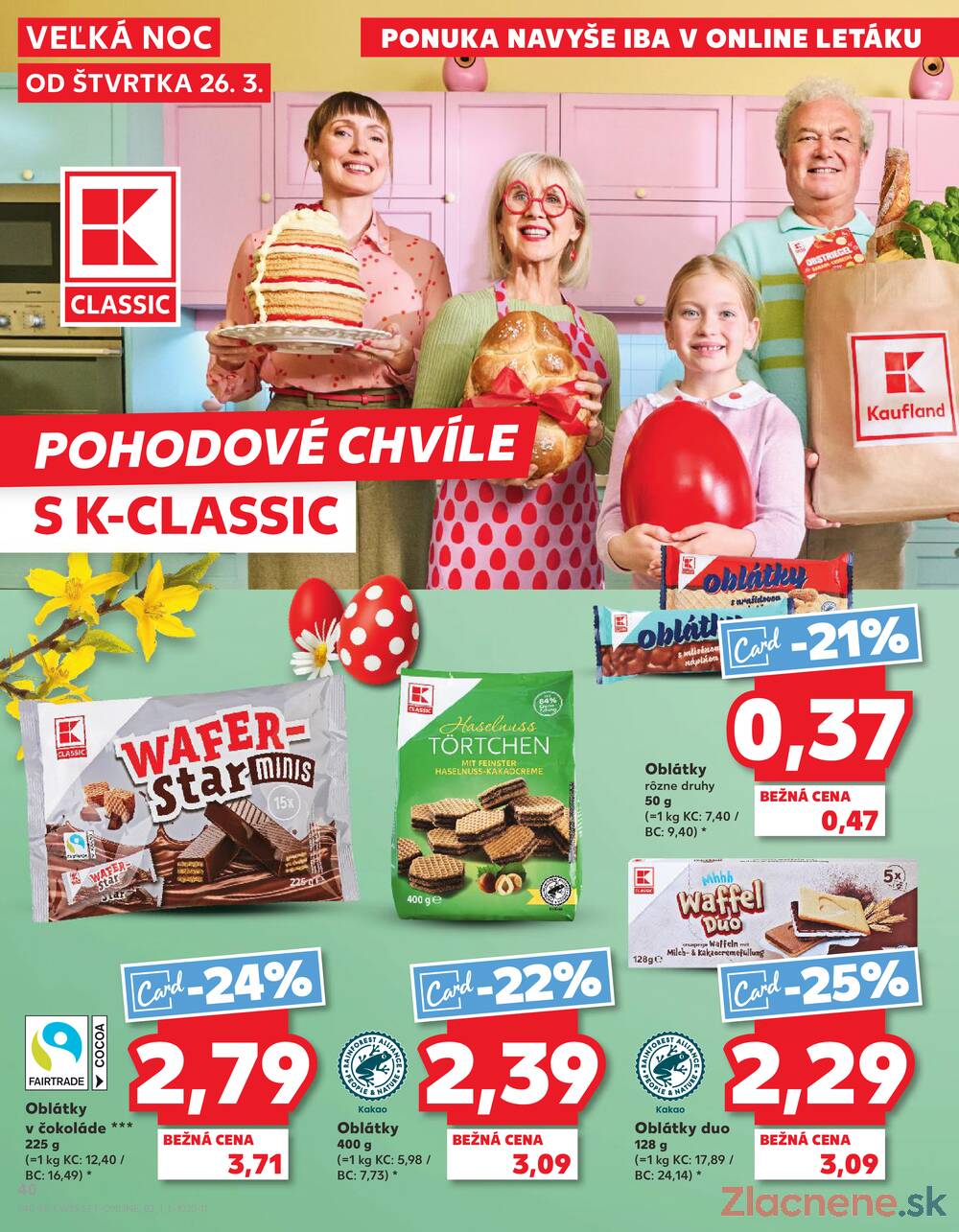 Kaufland 26.3. - 31.3. - Kaufland Dunajská Streda