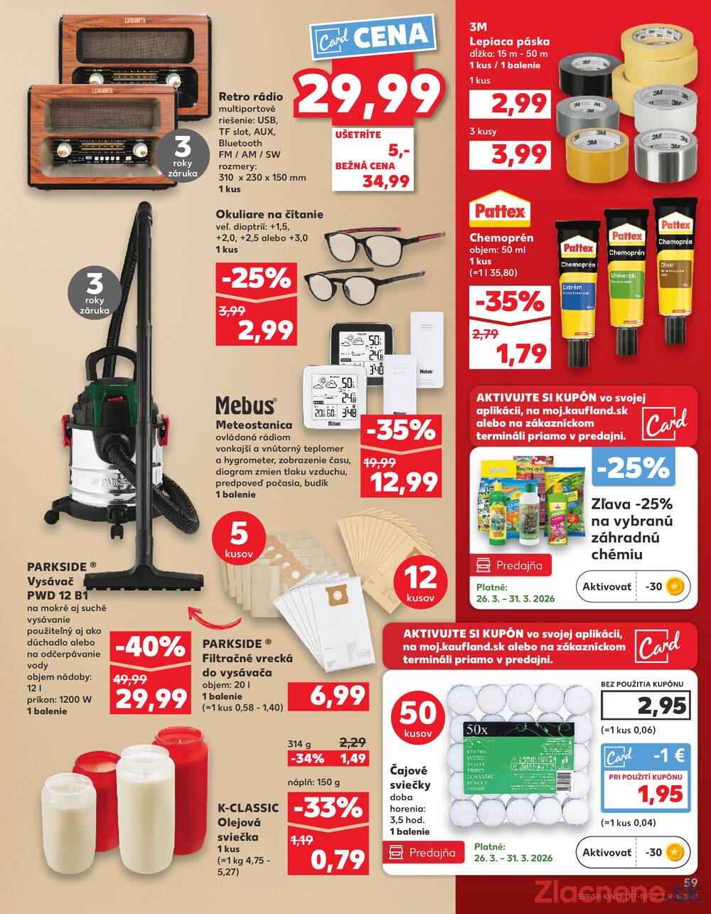 Kaufland 26.3. - 31.3. - Kaufland Handlová - Okružná ul.