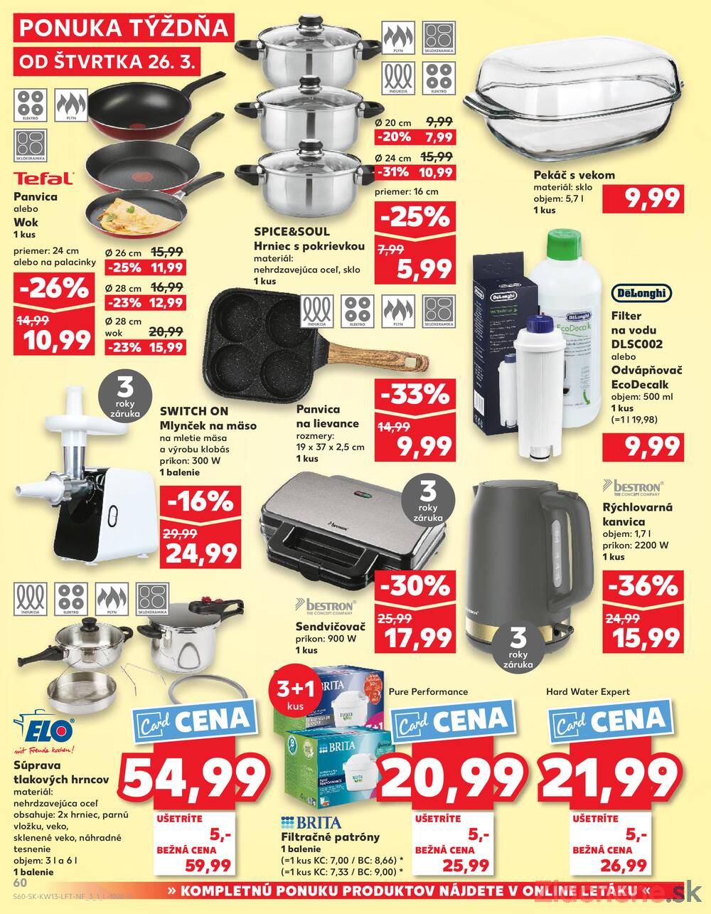 Kaufland 26.3. - 31.3. - Kaufland Handlová - Okružná ul.