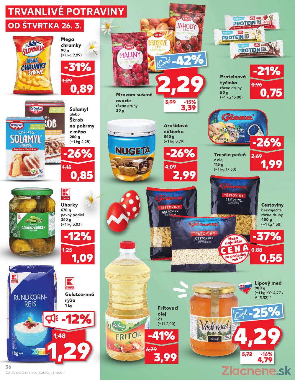 Kaufland 26.3. - 31.3. - Kaufland Veľký Meder