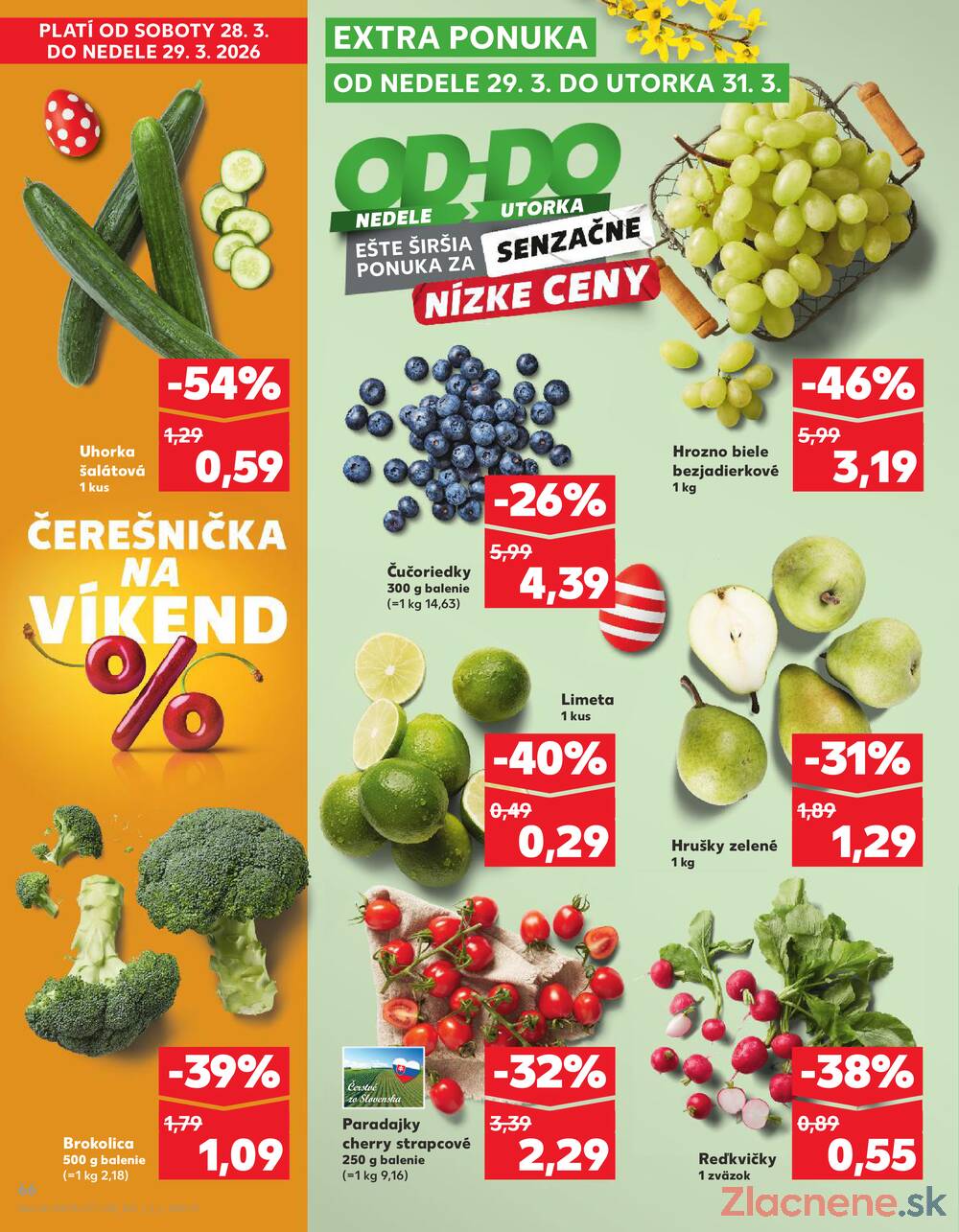 Kaufland 26.3. - 31.3. - Kaufland Nitra - Čermáň